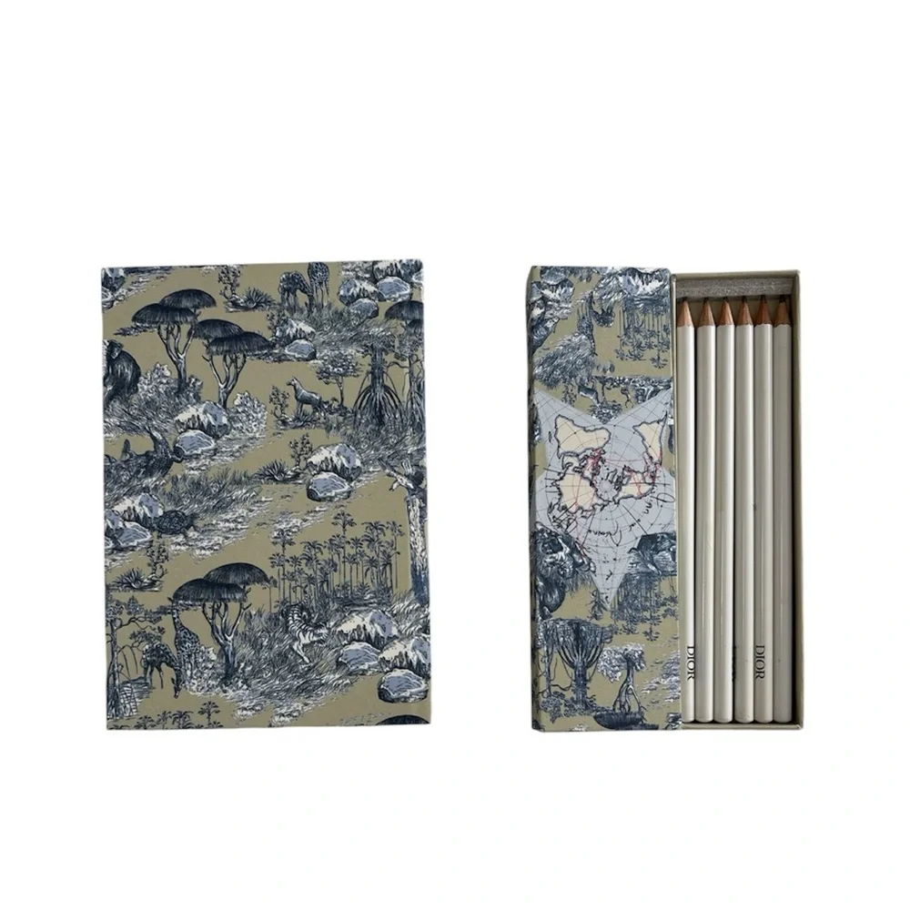 Dior Around the World Notebook & Pencil Set
